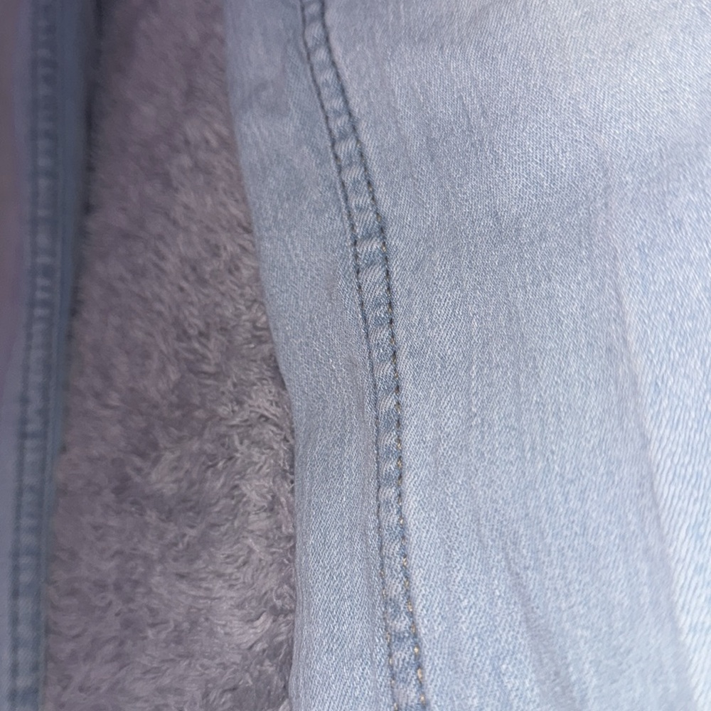 Stylish light washed denim skinny jeans, youth medium - Picture 2 of 3